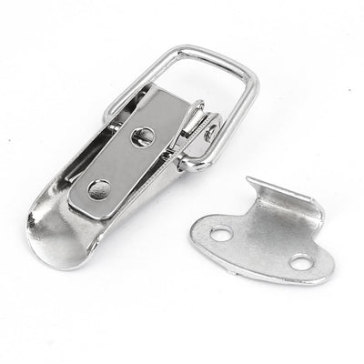 Harfington Uxcell Toolbox Suitcase Case Metal Spring Loaded Toggle Latches Locks 57mm Long 4pcs