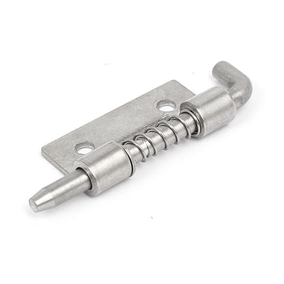 Harfington Uxcell 53mmx18mm 304 Stainless Steel Right Hand Spring Loaded Barrel Bolt Latch