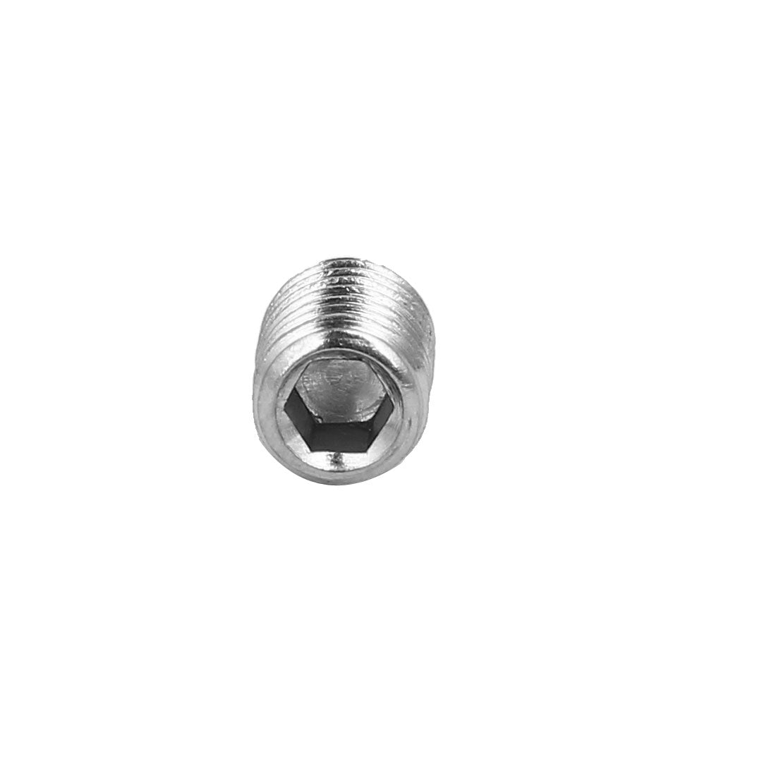 uxcell Uxcell M6x10mm 316 Stainless Steel Hex Socket Cup Point Grub Set Screws 20pcs