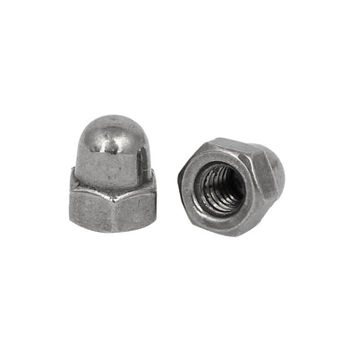 Harfington Hex Cap Nuts - 1Dome Nuts Hexagon Decorative Cap Nut for Screws Bolts