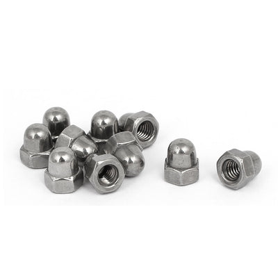 Harfington Hex Cap Nuts - 1Dome Nuts Hexagon Decorative Cap Nut for Screws Bolts