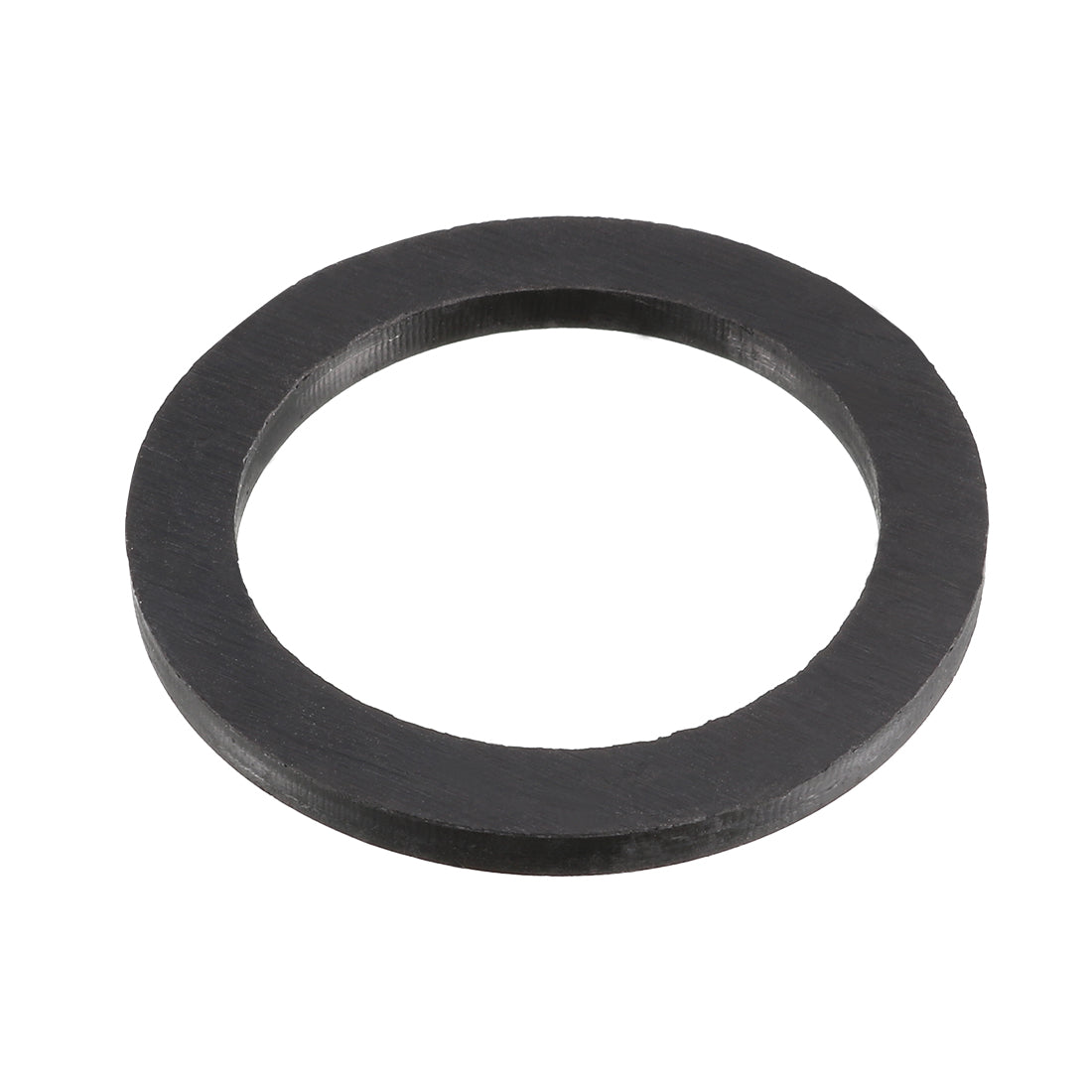 uxcell Uxcell Rubber Round Flat Washer Assortment Size Flat Washers, Black Pack of 10