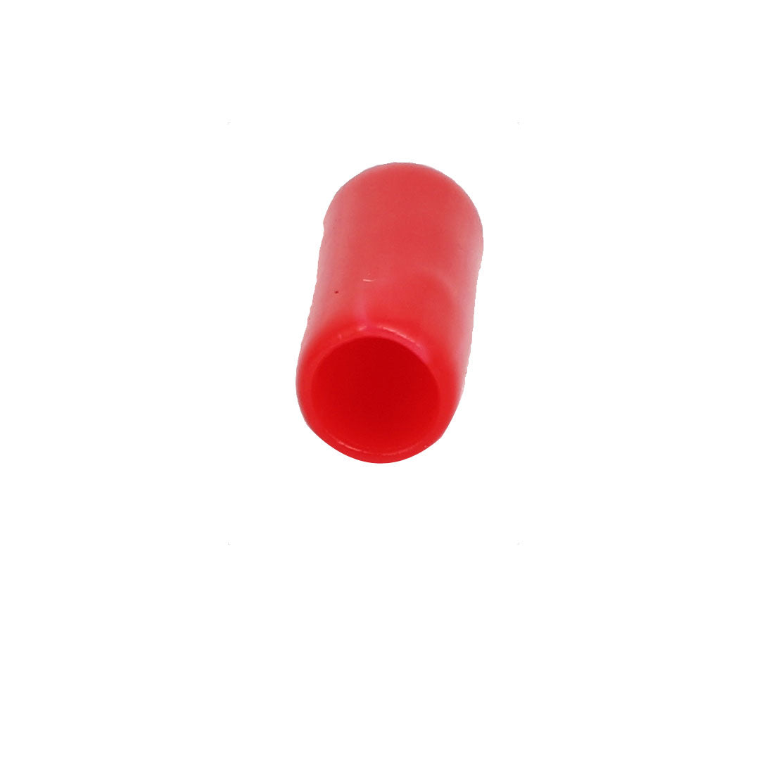 uxcell Uxcell 4.5mm Inner Dia Rubber Insulated End Cap Screw Thread Protector Cover Red 100pcs