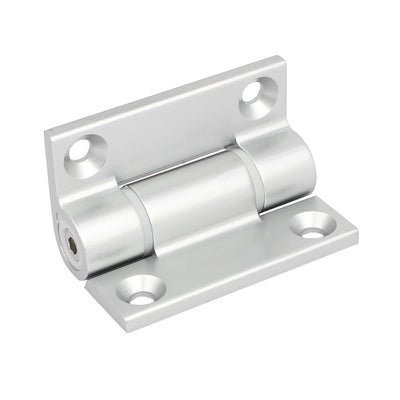 Harfington Uxcell Household Cabinet Door Zinc Alloy Adjustable Bearing Hinge Silver Tone