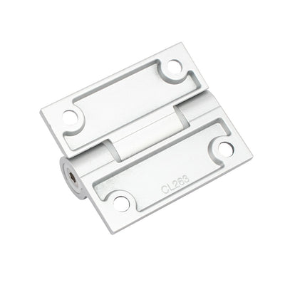 Harfington Uxcell Household Cabinet Door Zinc Alloy Adjustable Bearing Hinge Silver Tone