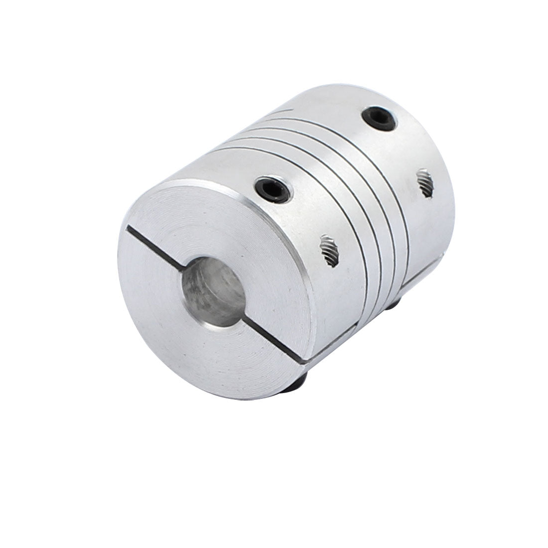 uxcell Uxcell Motor Shaft 8mm to 12mm Joint Helical Beam Coupler Coupling 25mm Dia 30mm Length