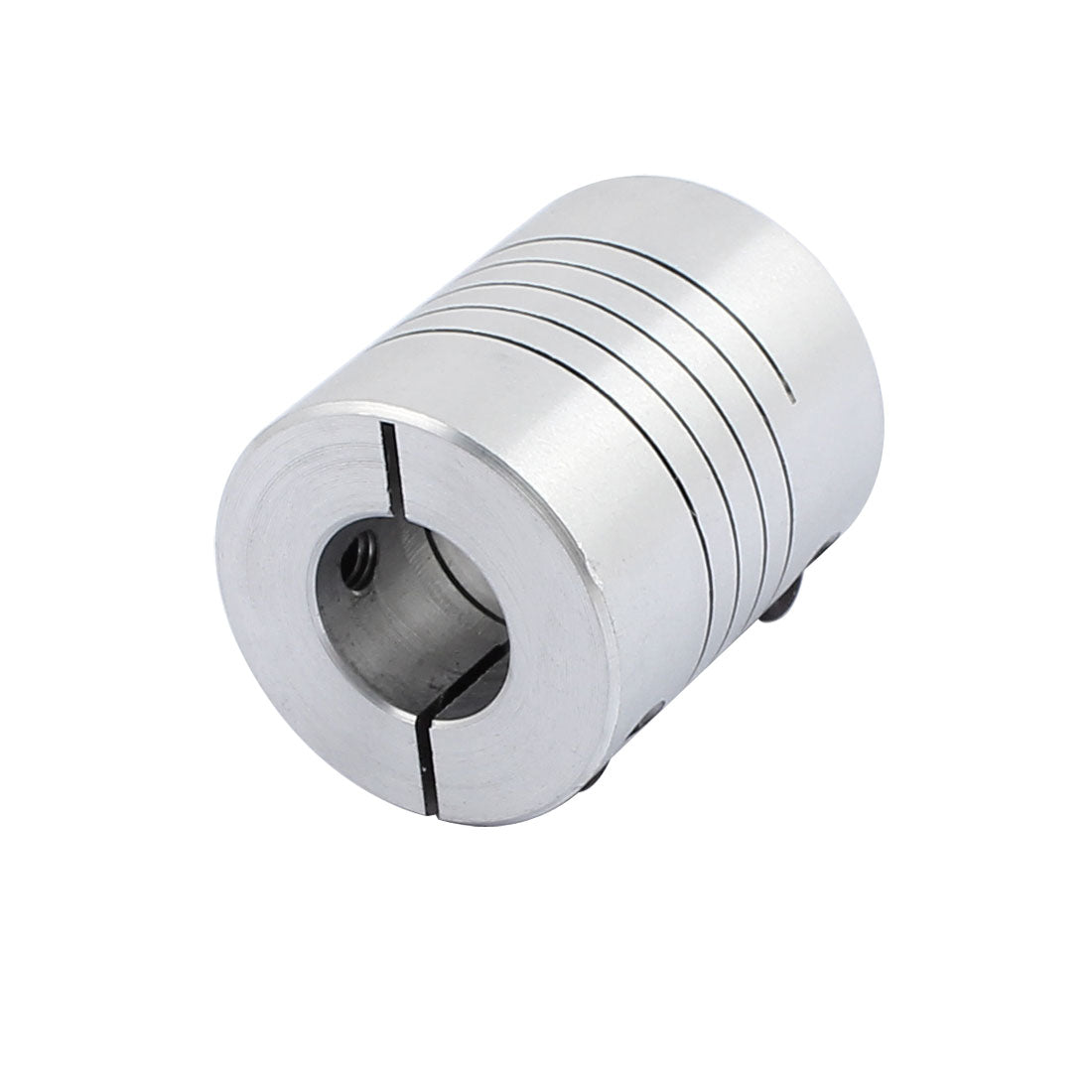 uxcell Uxcell Motor Shaft 8mm to 12mm Joint Helical Beam Coupler Coupling 25mm Dia 30mm Length