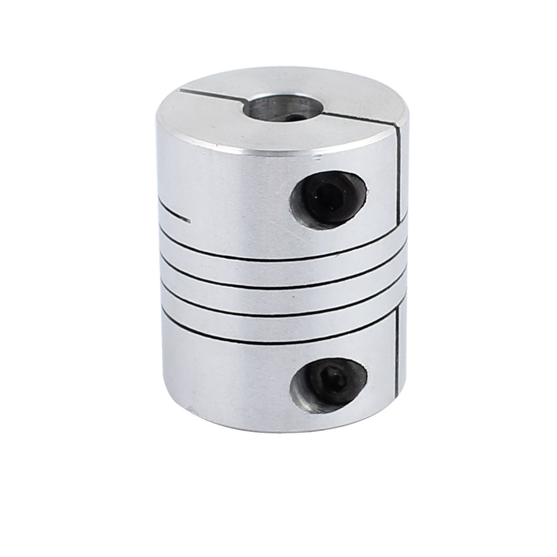 uxcell Uxcell Motor Shaft 8mm to 12mm Joint Helical Beam Coupler Coupling 25mm Dia 30mm Length