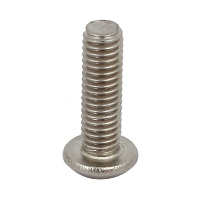 Harfington Uxcell 120pcs M3x10mm 304 Edelstahl Knopf Kopf Innensechskant Schrauben Befestiger de