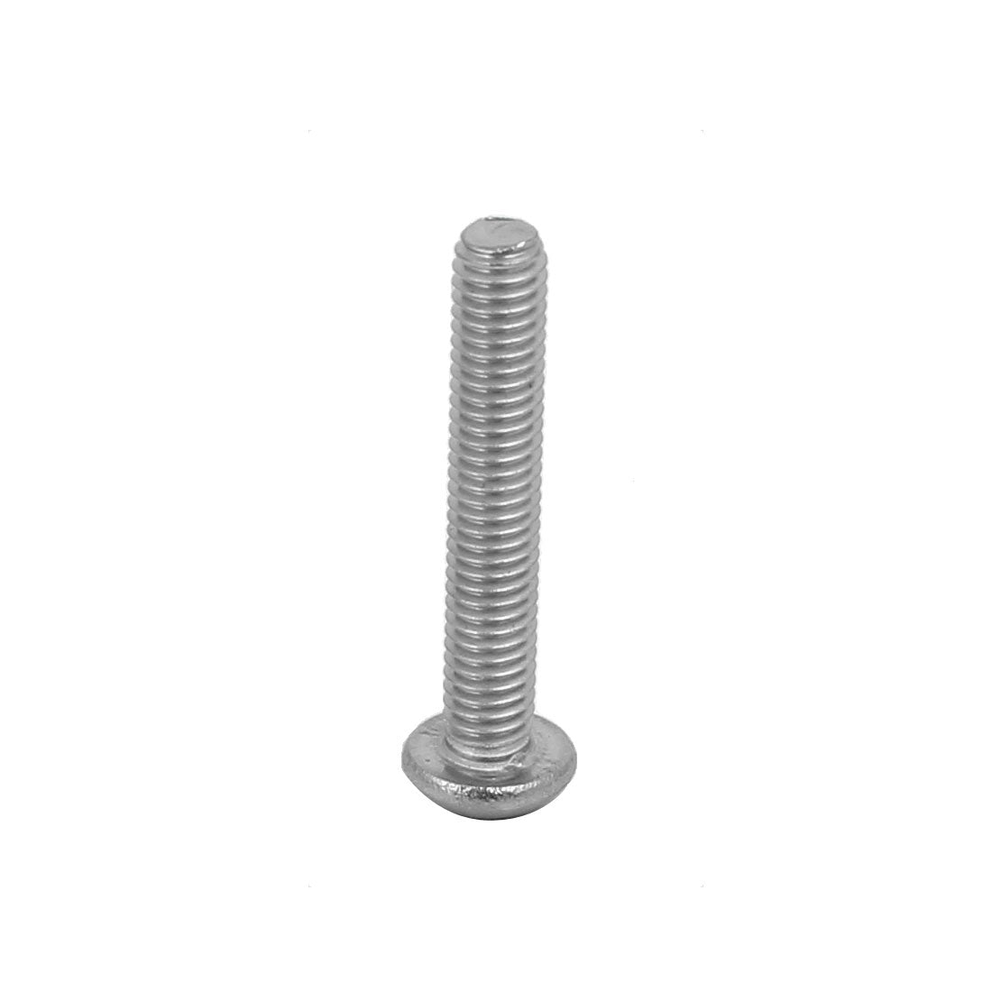 uxcell Uxcell M3x18mm 304 Stainless Steel Button Head Hex Socket Cap Screws Fastener 60pcs