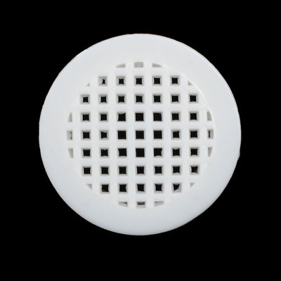 Harfington Uxcell Shoes Cabinet Plastic Square Mesh Hole Air Vent Louver Cover White 35mm 10pcs