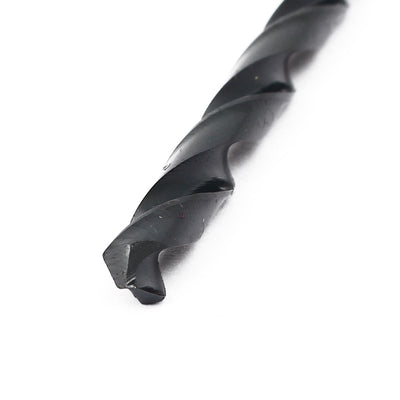 Harfington Uxcell 5.5mm Drilling Dia 250mm Length HSS Straight Round Shank Twist Drill Bit Black