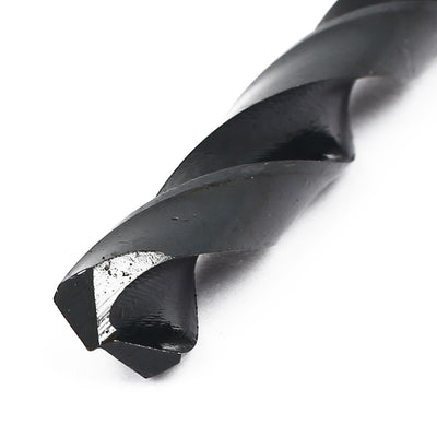 Harfington Uxcell 11mm Drilling Dia 250mm Length HSS Straight Round Shank Twist Drill Bit Black