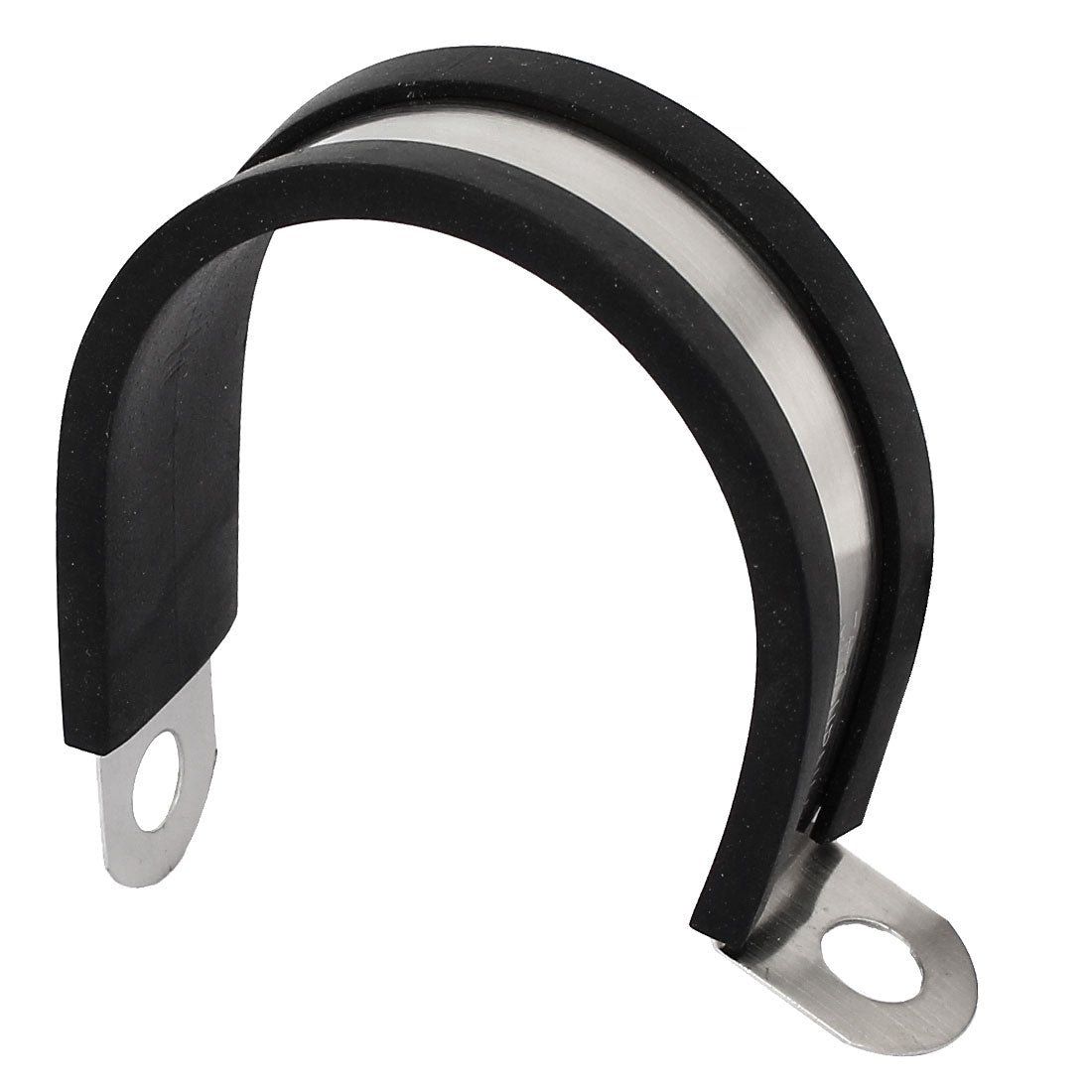 uxcell Uxcell 42mm Dia EPDM Rubber Lined P Clip Water Pipe Tube Hose Clamp Holder