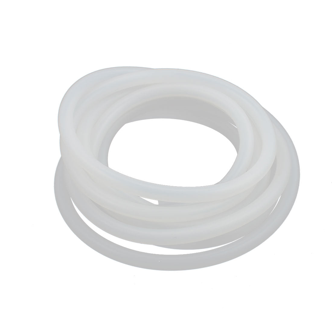 uxcell Uxcell 3mm x 6mm High Temperature Resistant Soft Silicone Tube Hose Pipe 2M Length