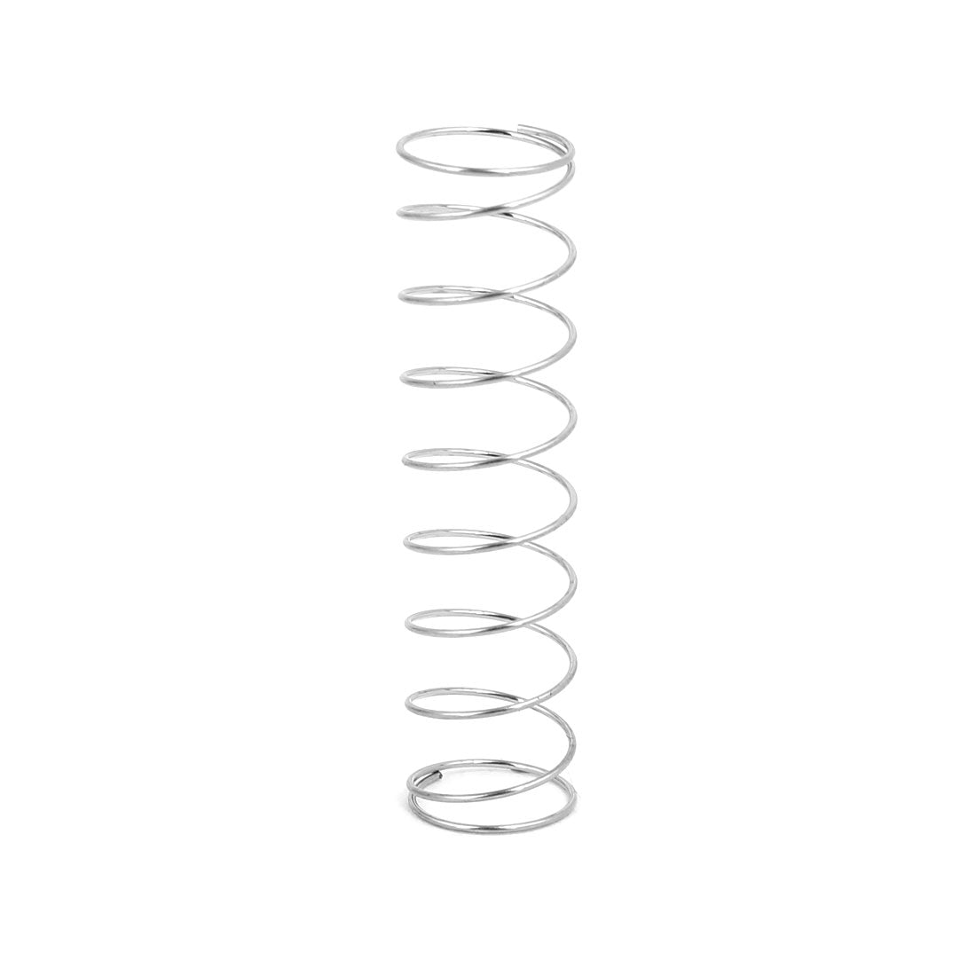 uxcell Uxcell 0.5mmx10mmx40mm 304 Stainless Steel Compression Springs 10pcs