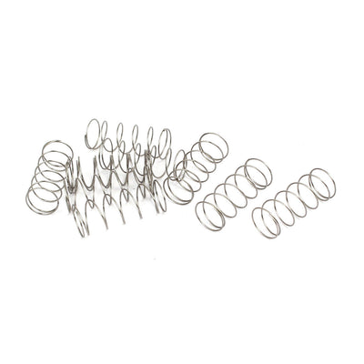 Harfington Uxcell 0.5mmx12mmx30mm 304 Stainless Steel Compression Springs 10pcs