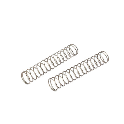 Harfington Uxcell 0.6mmx10mmx50mm 304 Stainless Steel Compression Springs 10pcs