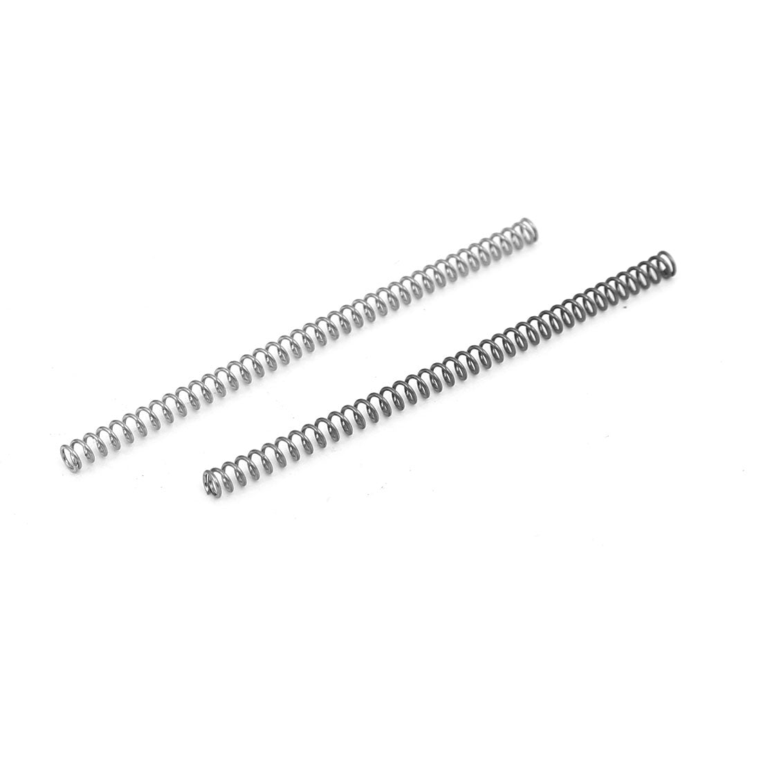 uxcell Uxcell 0.3mmx2mmx40mm 304 Stainless Steel Compression Springs 20pcs