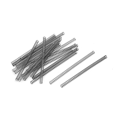 Harfington Uxcell 0.3mmx2mmx40mm 304 Stainless Steel Compression Springs 20pcs