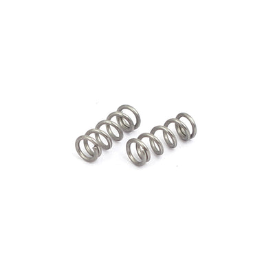 Harfington Uxcell 0.3mmx2mmx5mm 304 Stainless Steel Compression Springs Silver Tone 20pcs