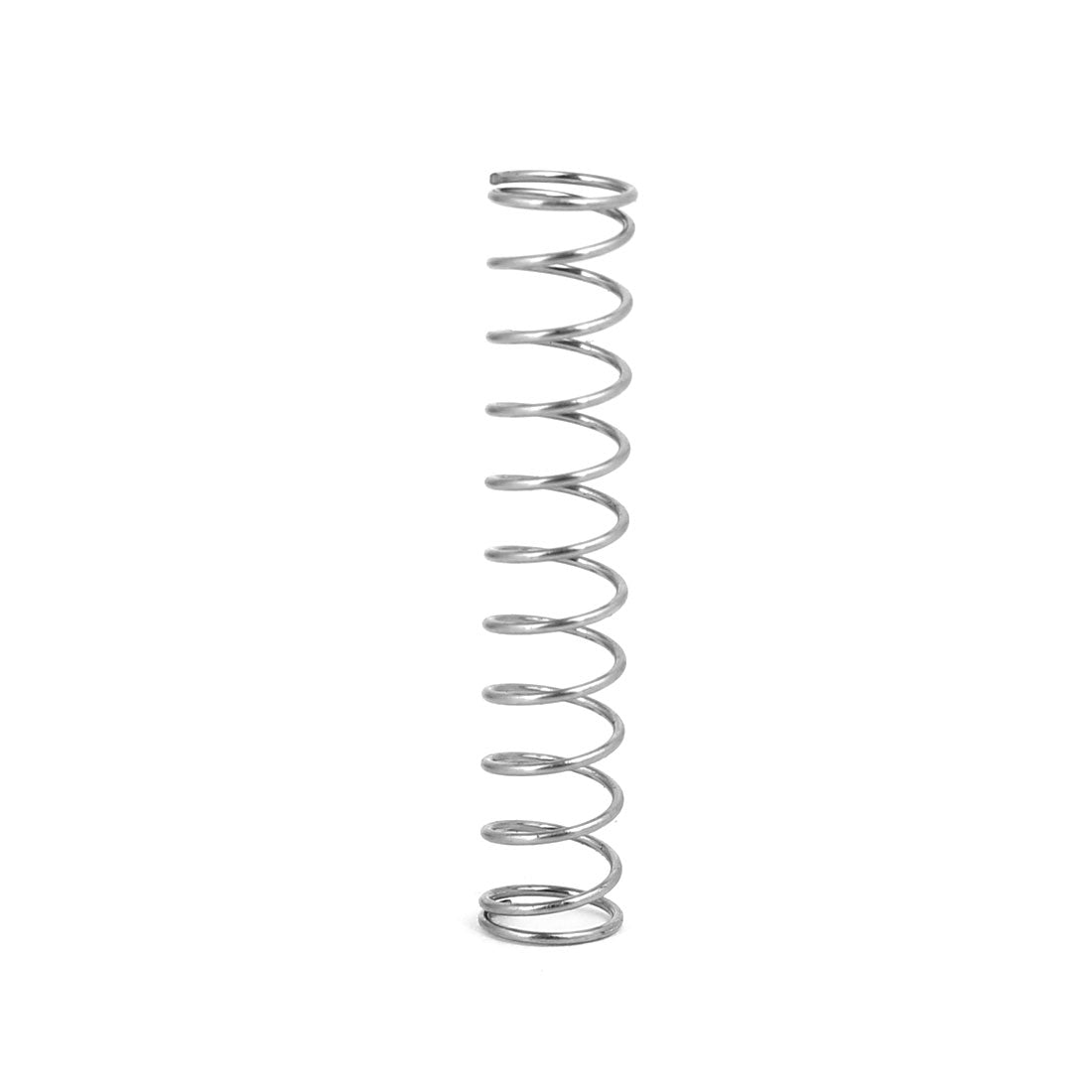 uxcell Uxcell 0.6mmx7mmx35mm 304 Stainless Steel Compression Springs Silver Tone 20pcs