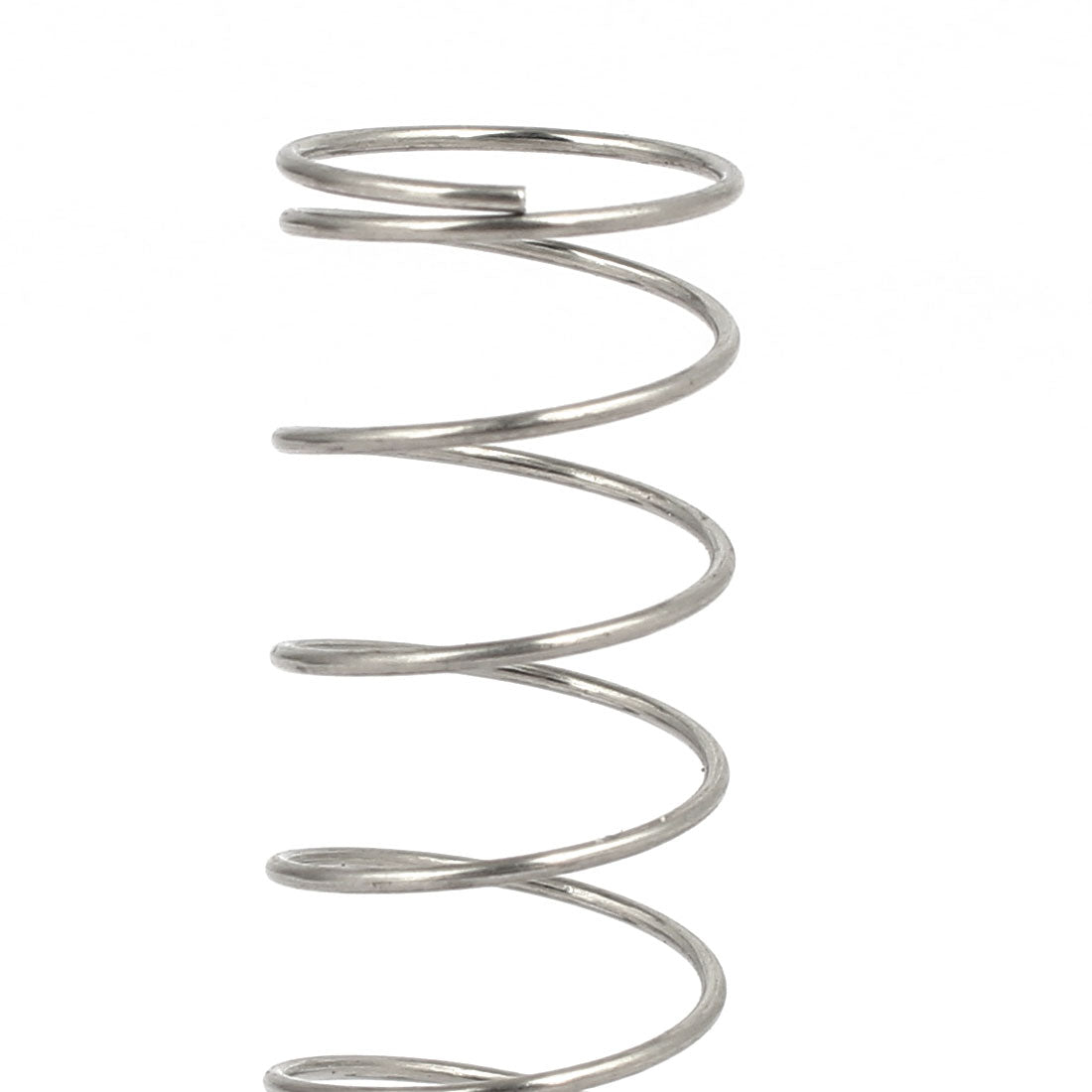 uxcell Uxcell 0.8mmx14mmx50mm 304 Stainless Steel Compression Springs 10pcs