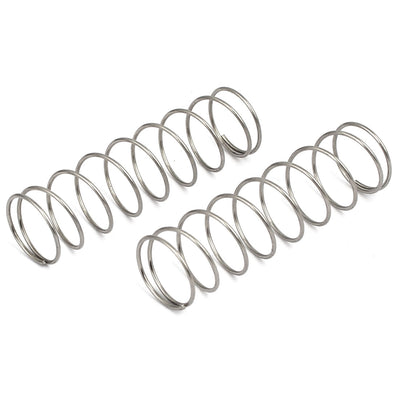 Harfington Uxcell 0.8mmx14mmx50mm 304 Stainless Steel Compression Springs 10pcs