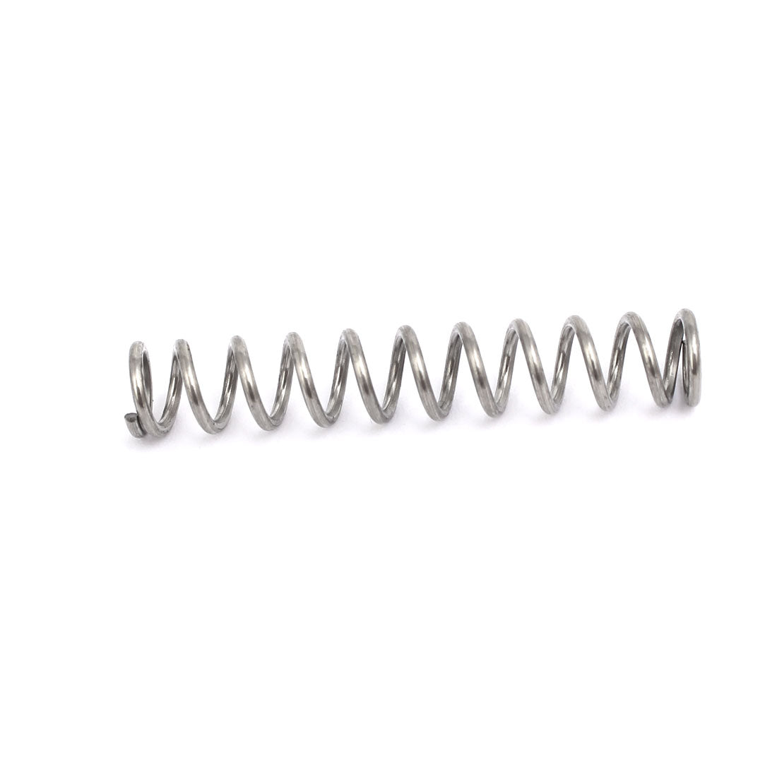 uxcell Uxcell 1mmx7mmx40mm 304 Stainless Steel Compression Springs Silver Tone 10pcs