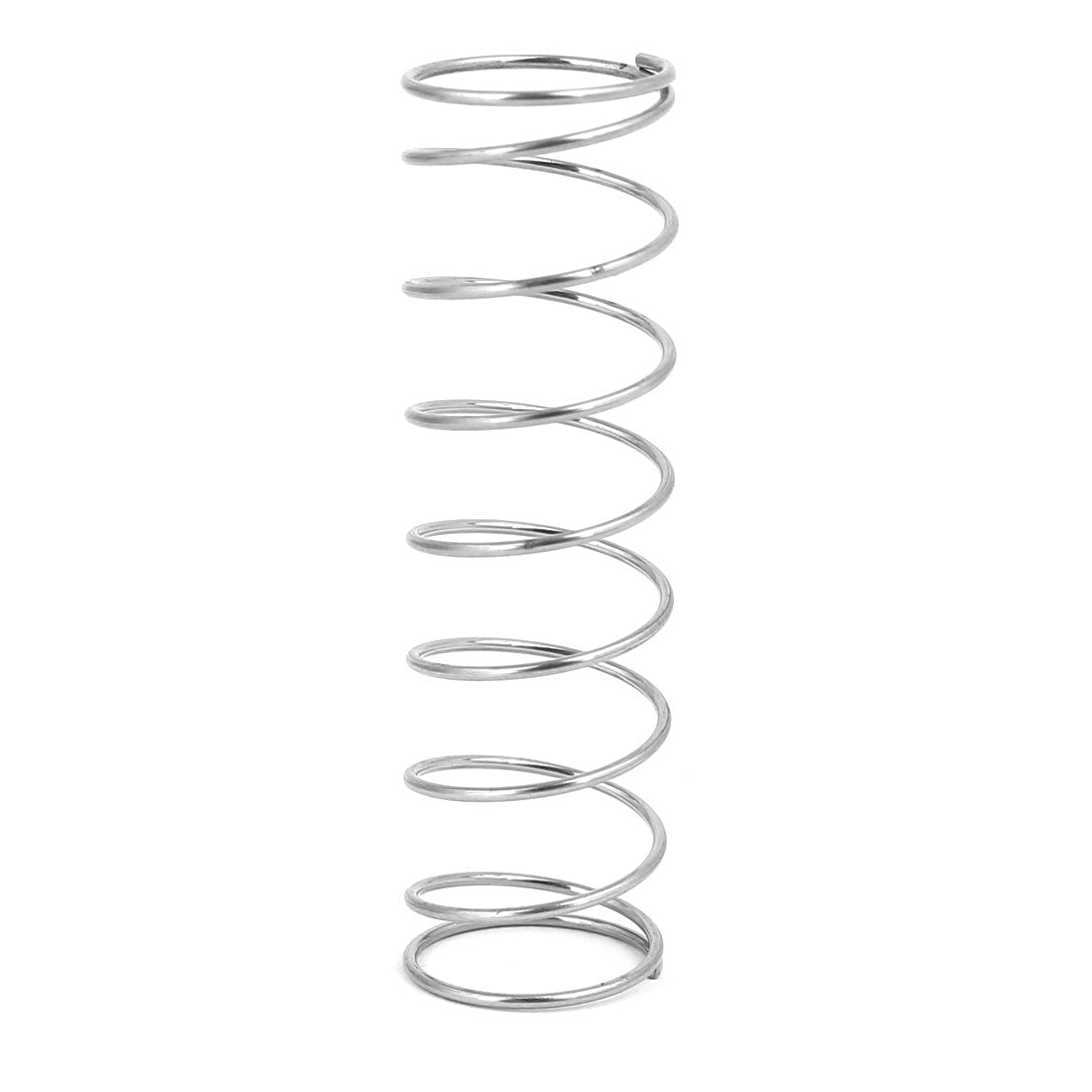 uxcell Uxcell 0.8mmx14mmx50mm 304 Stainless Steel Compression Springs Silver Tone 20pcs