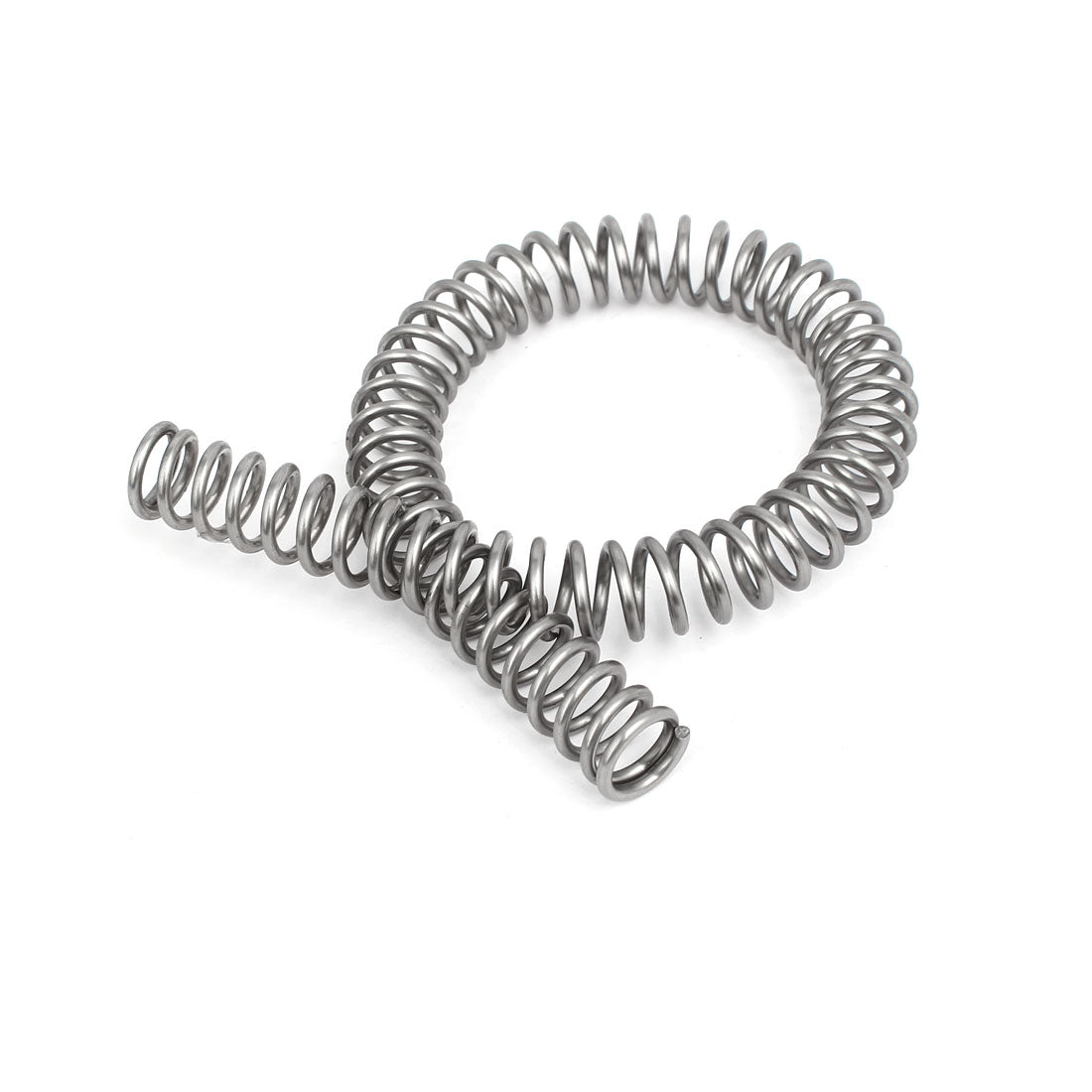 uxcell Uxcell 2mmx14mmx305mm 304 Stainless Steel Compression Spring Silver Tone