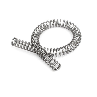 Harfington Uxcell 2mmx14mmx305mm 304 Stainless Steel Compression Spring Silver Tone