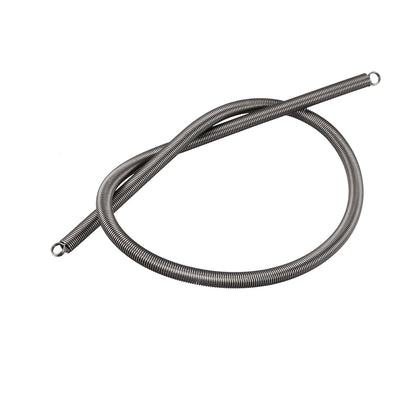 Harfington Uxcell 0.5mm Wire Diax4mm ODx300mm Free Length Spring Steel Tension Spring