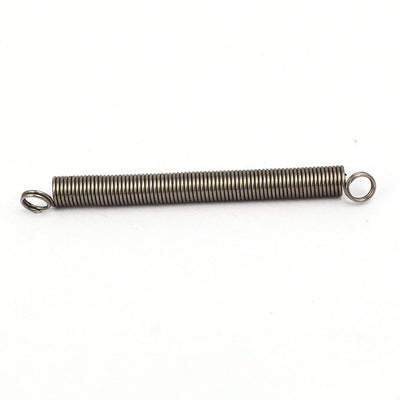 Harfington Uxcell 0.5mmx4mmx45mm 304 Stainless Steel Tension Springs Silver Tone 5pcs