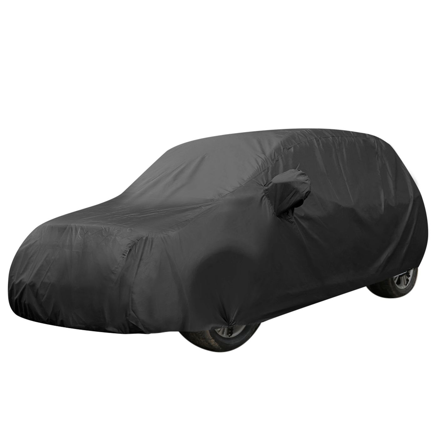 uxcell Uxcell Stormproof Waterproof Breathable Black CAR COVER Durable Outdoor Indoor