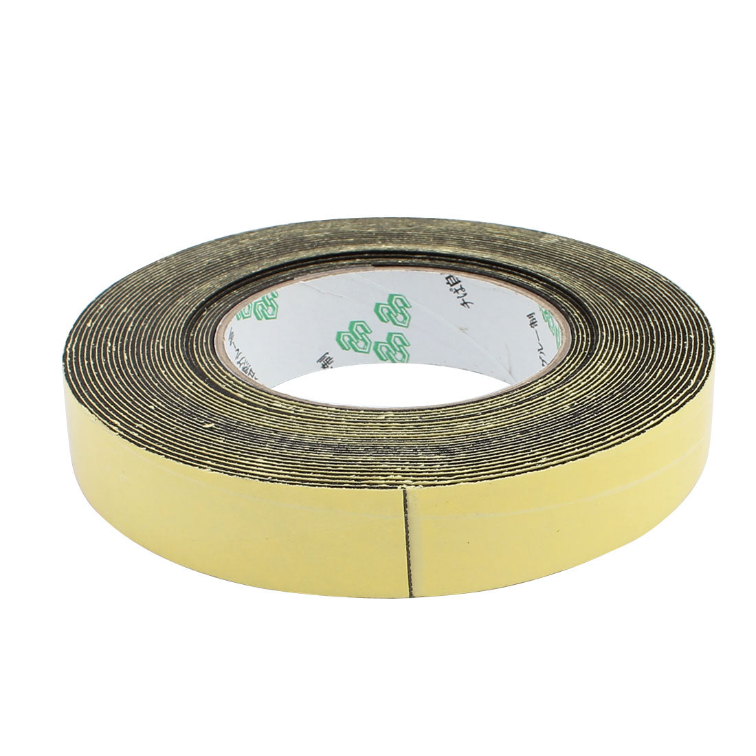 uxcell Uxcell 25mm Width 1mm Thickness Single Side Sponge Foam Tape Black 10 Meter Length