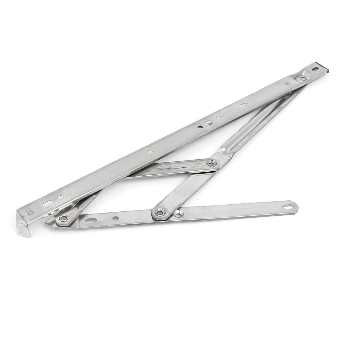 uxcell Uxcell 16-inch 202 Stainless Steel Foldable Casement Window Friction Hinge 4 Bar