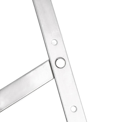 Harfington Uxcell 304 Stainless Steel 14-inch Casement Window Friction Hinge 4 Bar 2pcs