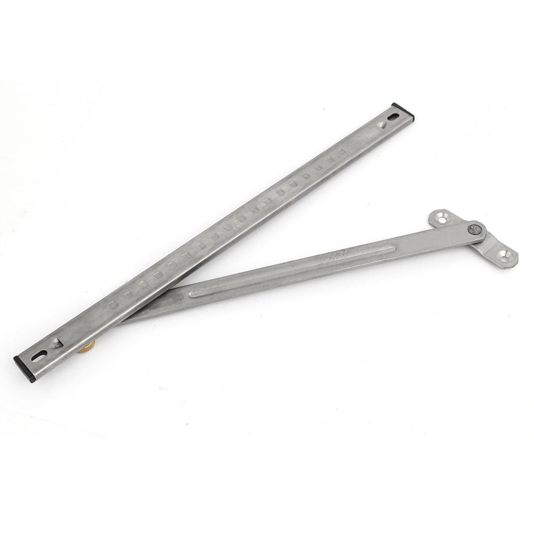 uxcell Uxcell 300mm 12" Length 304 Stainless Steel Casement Window Friction Hinge 2 Bar 2pcs