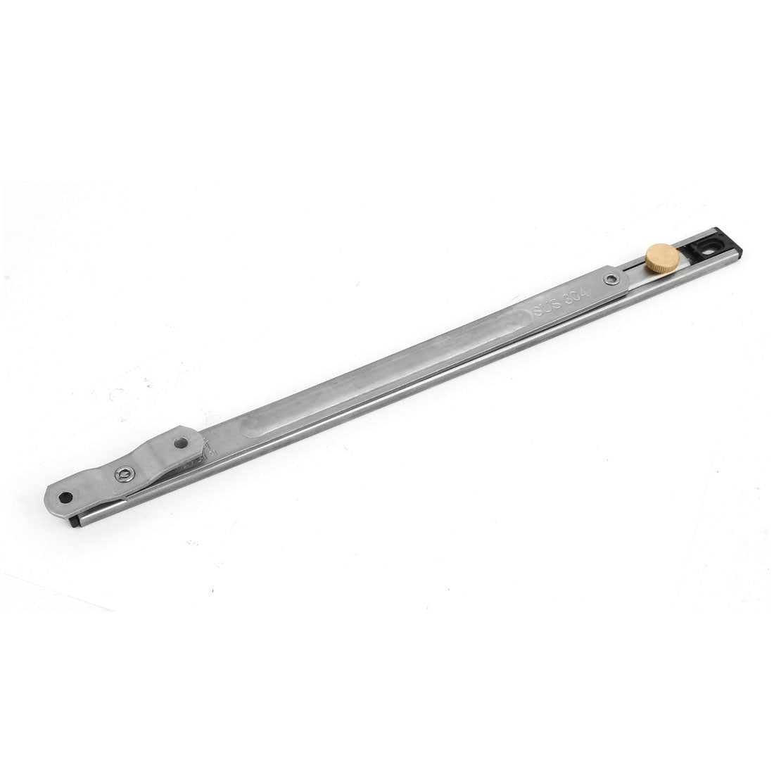 uxcell Uxcell 300mm 12" Length 304 Stainless Steel Casement Window Friction Hinge 2 Bar 2pcs