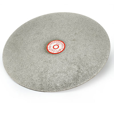 Harfington Uxcell 12-inch Diamond Coated Flat Lap Disk Wheel Grinding Sanding Disc