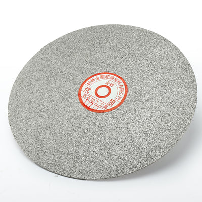 Harfington Uxcell 12-inch Diamond Coated Flat Lap Disk Wheel Grinding Sanding Disc