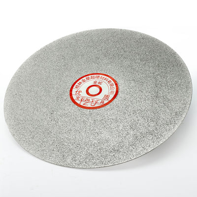 Harfington Uxcell 12-inch Diamond Coated Flat Lap Disk Wheel Grinding Sanding Disc