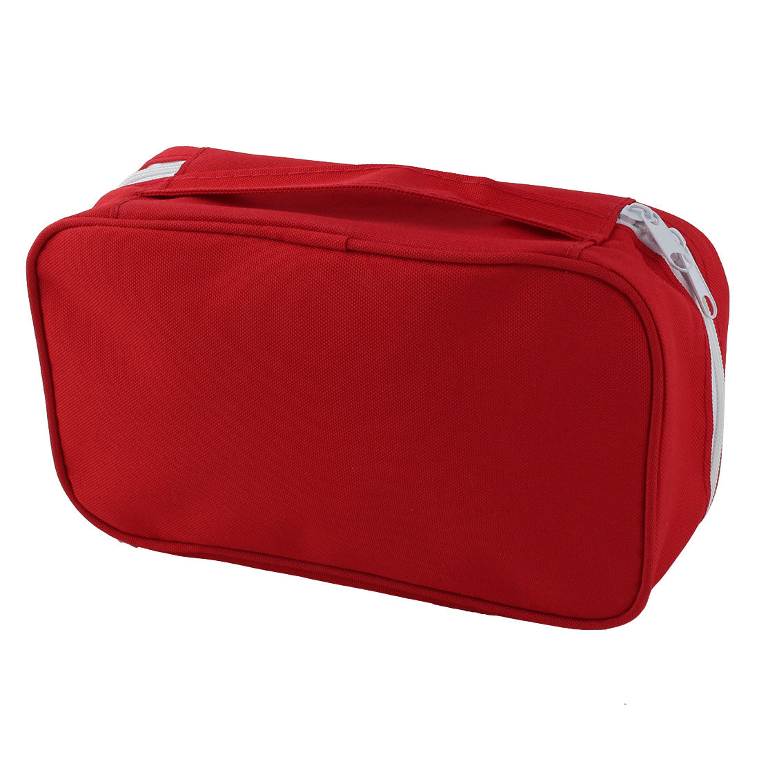 uxcell Uxcell Camping Polyester Rechteck Notfall Erste Hilfe Medizin Rettung Tasche Rot