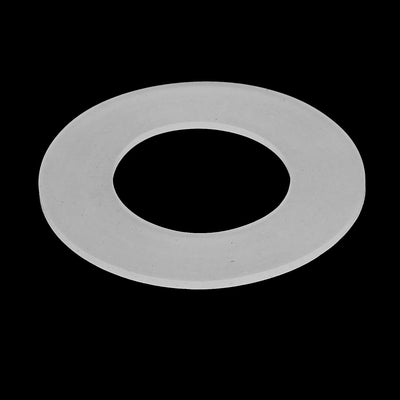 Harfington Uxcell 69mmx38mmx2mm Silicone Flush Valve Seal Washer Toilet Accessory