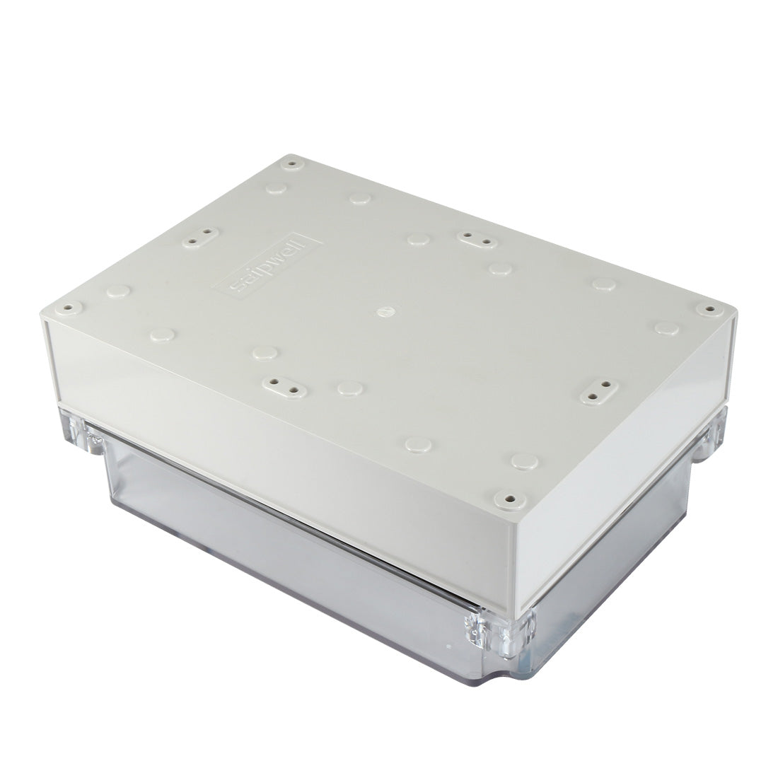 uxcell Uxcell 6.9"x9.8"x3.9"(250mmx175mmx100mm) ABS Junction Box Universal Project Enclosure w PC Transparent Cover