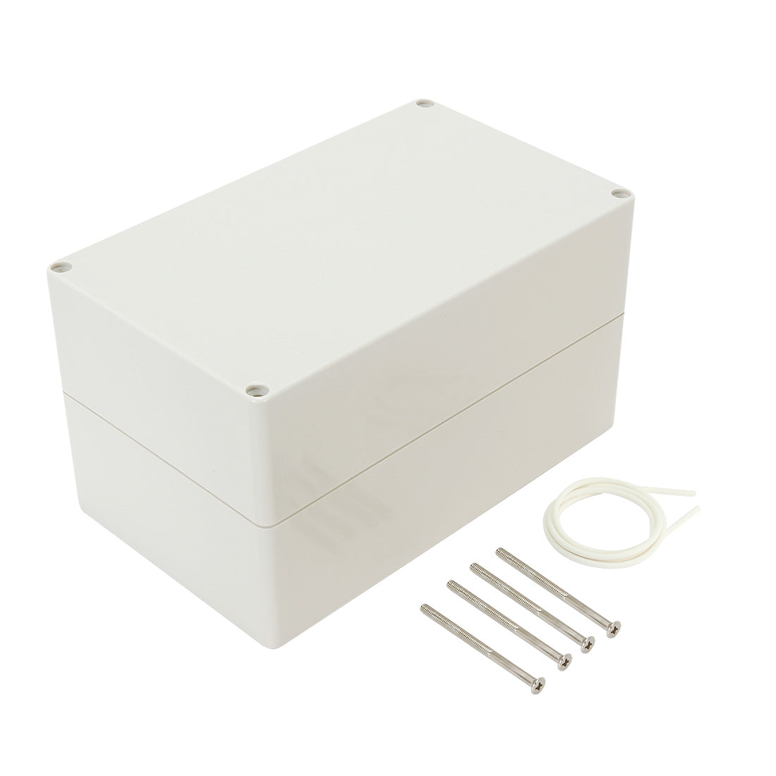 uxcell Uxcell 7.9"x4.7"x4.45"(200mmx120mmx113mm) ABS Junction Box Universal Electric Project Enclosure