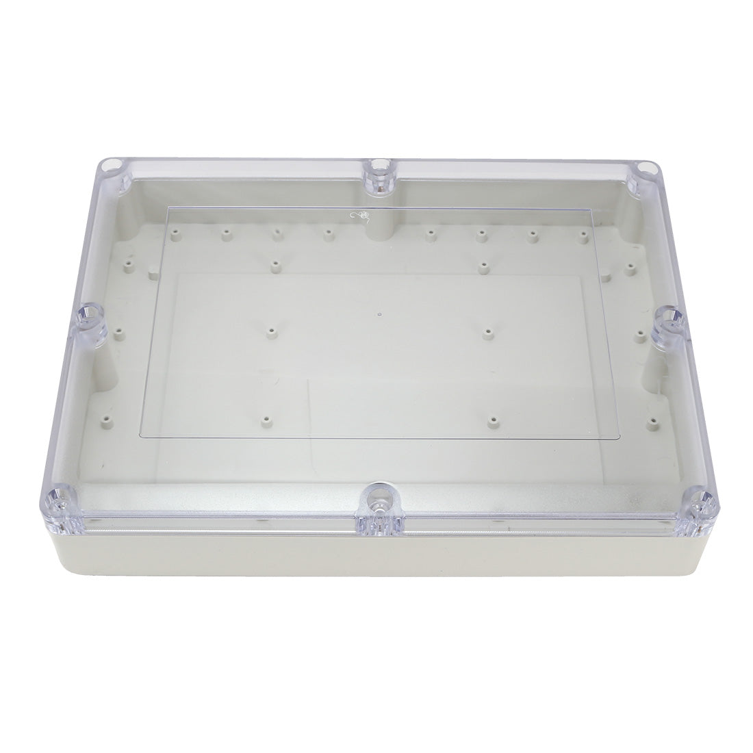 uxcell Uxcell 12.6"x9.5"x2.3"(320mmx240mmx60mm) ABS Junction Box Universal Project Enclosure w PC Transparent Cover