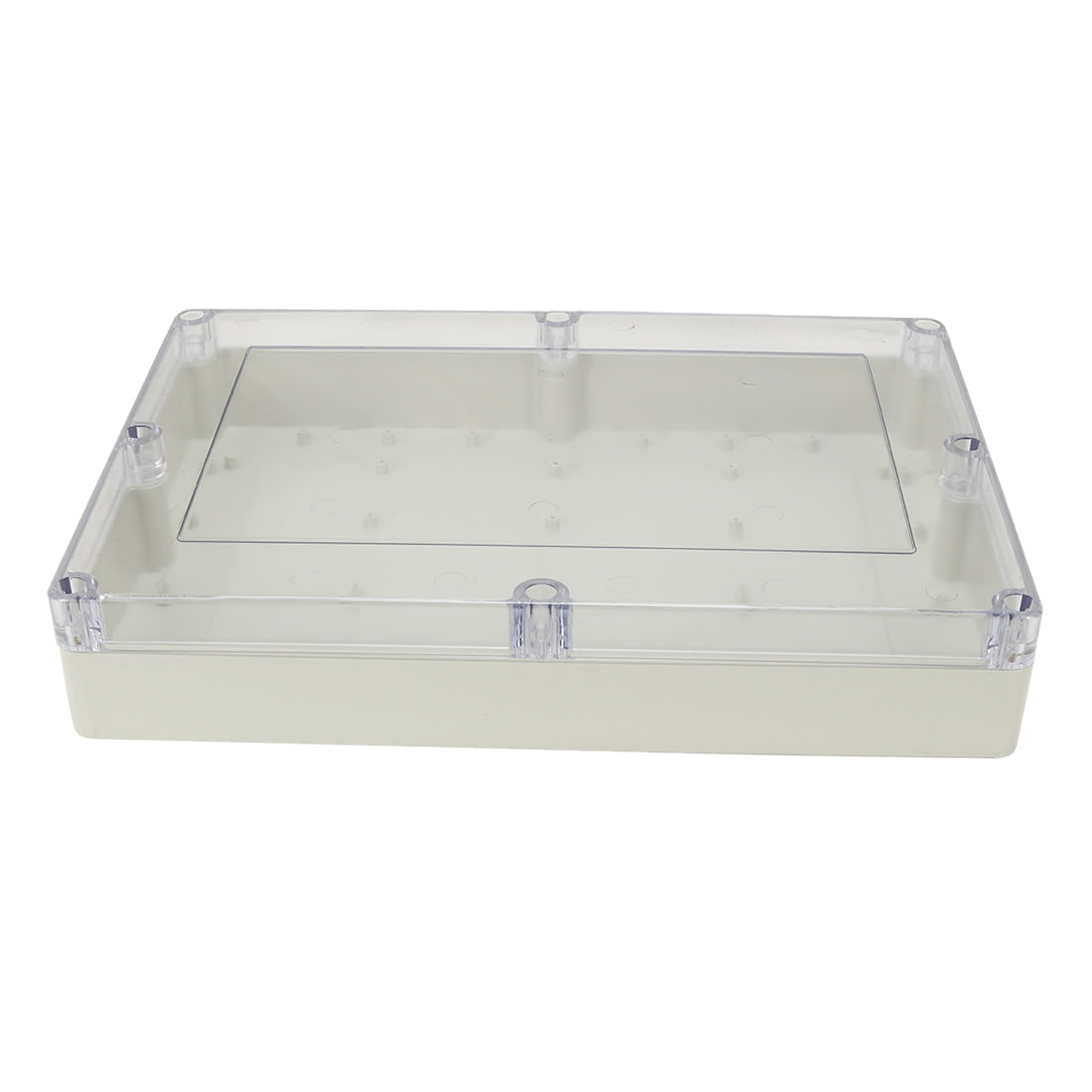 uxcell Uxcell 15"x10.2"x2.8"(380mmx260mmx70mm) ABS Junction Box Universal Project Enclosure w PC Transparent Cover