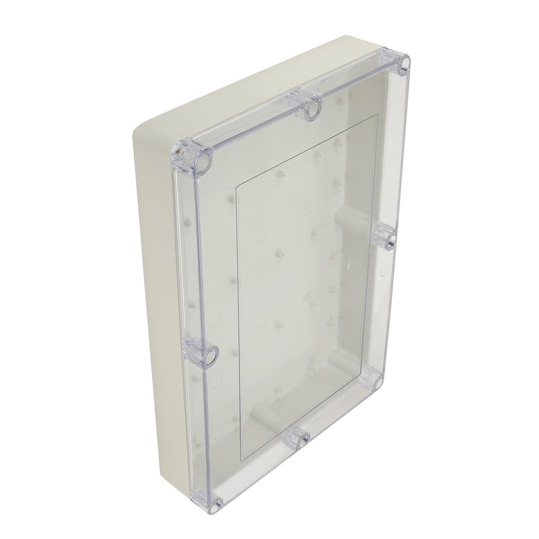 uxcell Uxcell 15"x10.2"x2.8"(380mmx260mmx70mm) ABS Junction Box Universal Project Enclosure w PC Transparent Cover